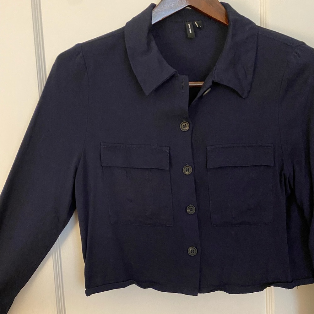 Vero Moda boxy button up shirt, S